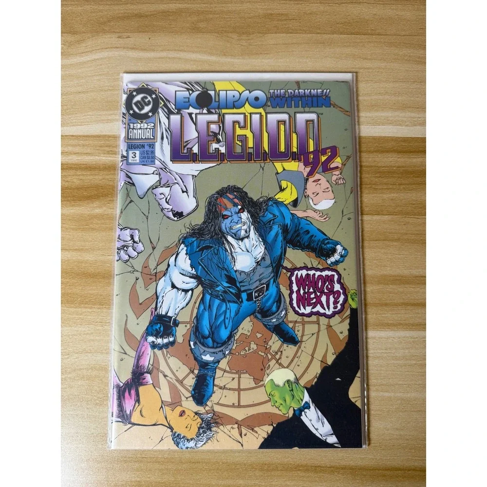 Legion Eclipso The Darkness Within Legion Annual #3 DC Comics 1992